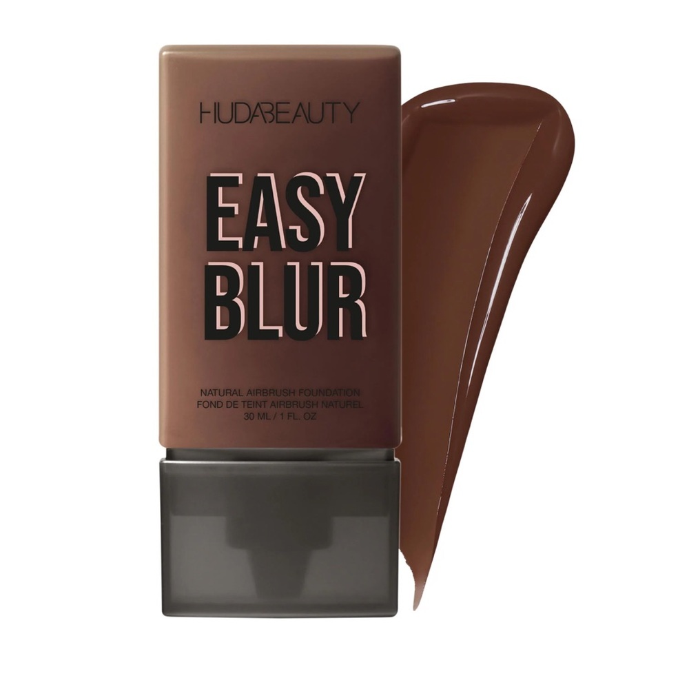 💎 HUDA BEAUTY Easy Blur Natural Airbrush Foundation with Niacinamide Lava Cake